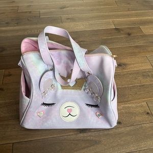 Kids unicorn duffel bag